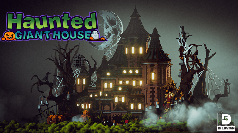 Haunted Giant House on the Minecraft Marketplace by A30x1