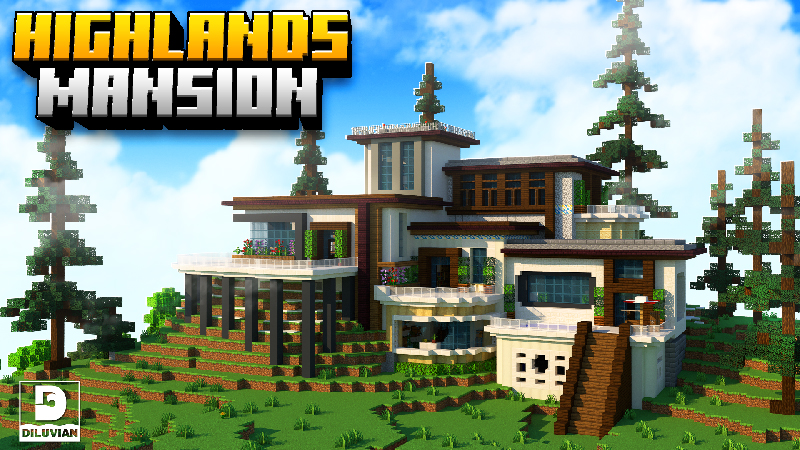 High Lands Mansion on the Minecraft Marketplace by A30x1