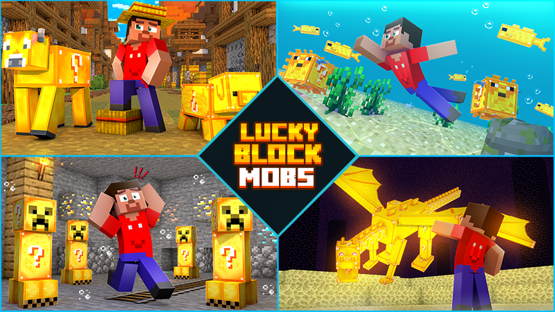 Lucky Block Mobs on the Minecraft Marketplace by A30x1