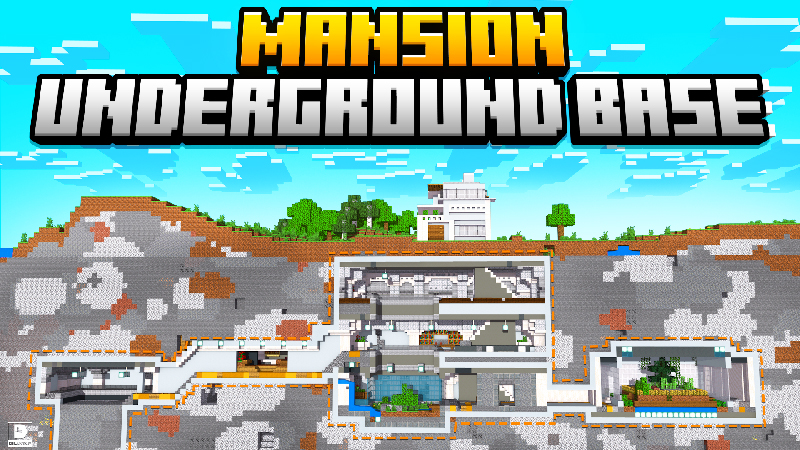 Mansion Underground Base on the Minecraft Marketplace by A30x1