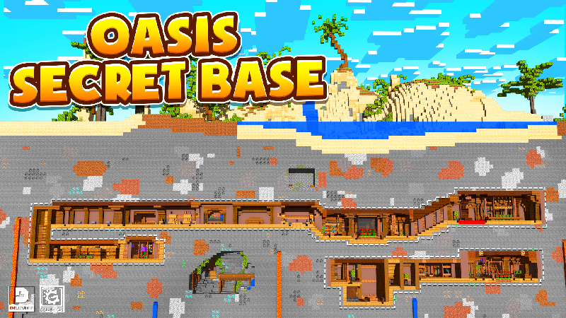 Oasis Secret Base on the Minecraft Marketplace by A30x1