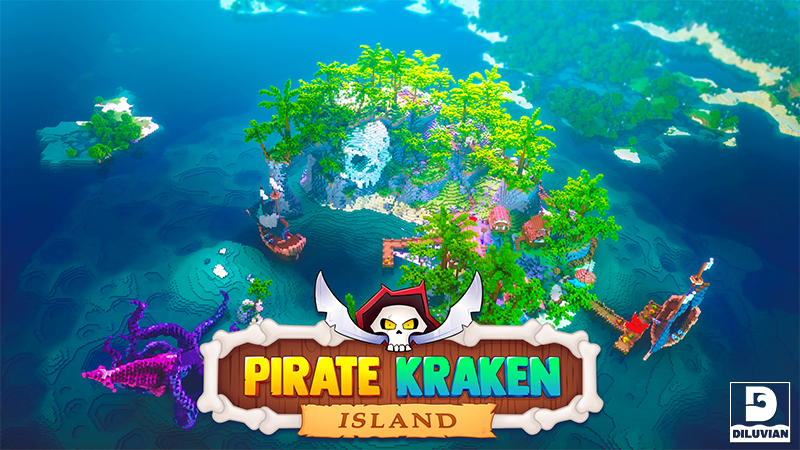 Pirate Kraken Island on the Minecraft Marketplace by A30x1