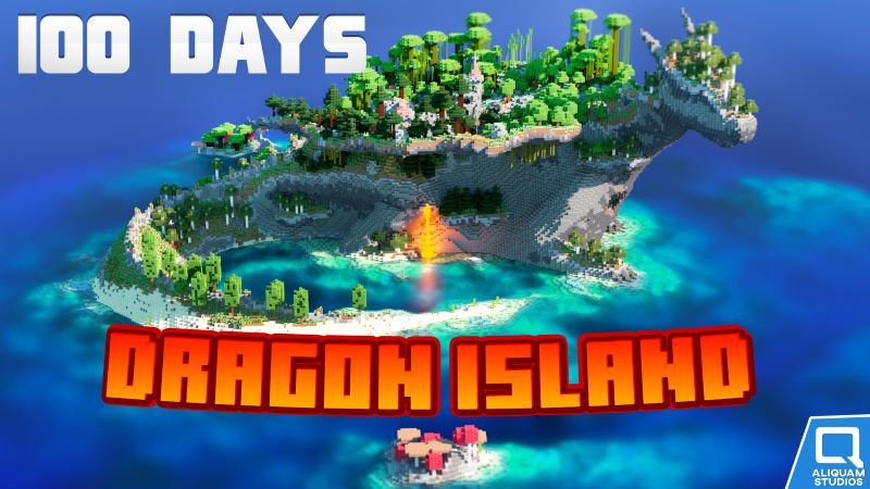 100 Days: Dragon Island on the Minecraft Marketplace by Aliquam Studios