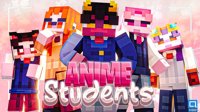 Anime Students on the Minecraft Marketplace by Aliquam Studios