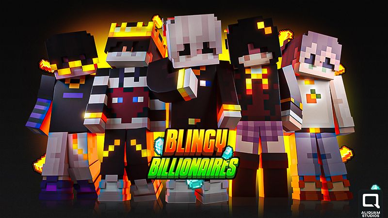 Blingy Billionaires on the Minecraft Marketplace by Aliquam Studios