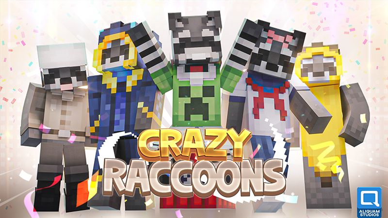 Crazy Raccoons on the Minecraft Marketplace by Aliquam Studios