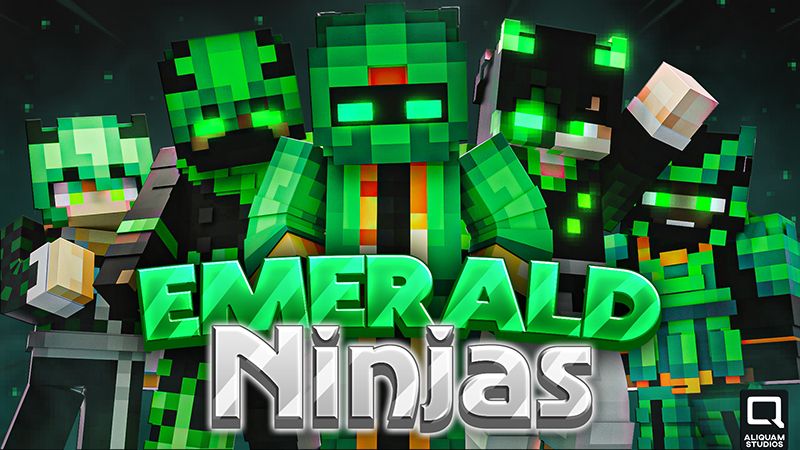 Emerald Ninjas on the Minecraft Marketplace by aliquam-studios