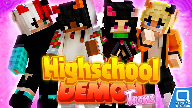 Highschool Demon Teens on the Minecraft Marketplace by Aliquam Studios