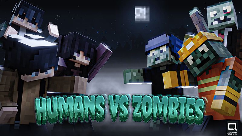 Humans vs Zombies on the Minecraft Marketplace by Aliquam Studios