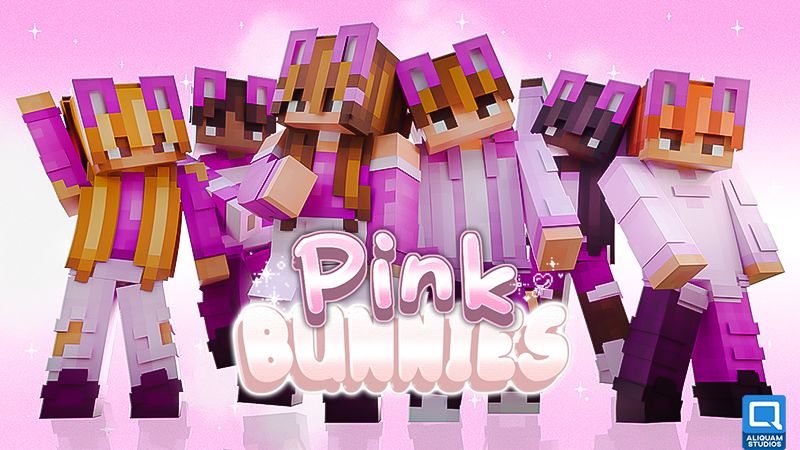 Pink Bunnies on the Minecraft Marketplace by Aliquam Studios