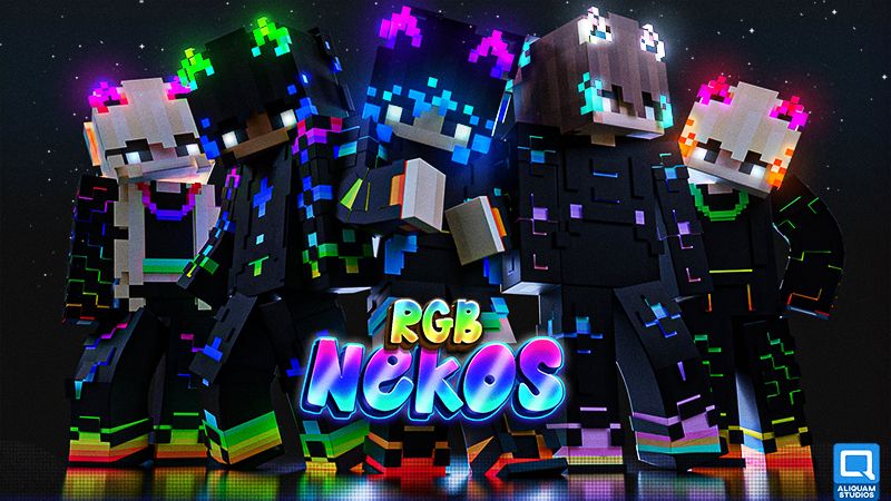 RGB Nekos on the Minecraft Marketplace by aliquam-studios