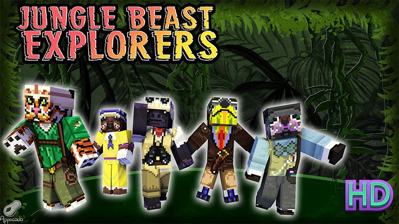 Jungle Beast Explorers HD on the Minecraft Marketplace by Appacado