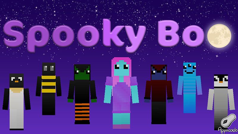 Spooky Boo Skin Pack on the Minecraft Marketplace by Appacado