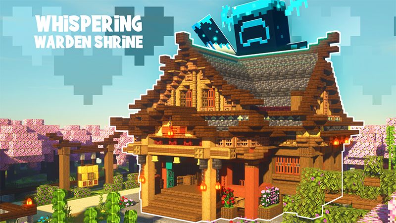 Whispering Warden Shrine on the Minecraft Marketplace by AquaStudio