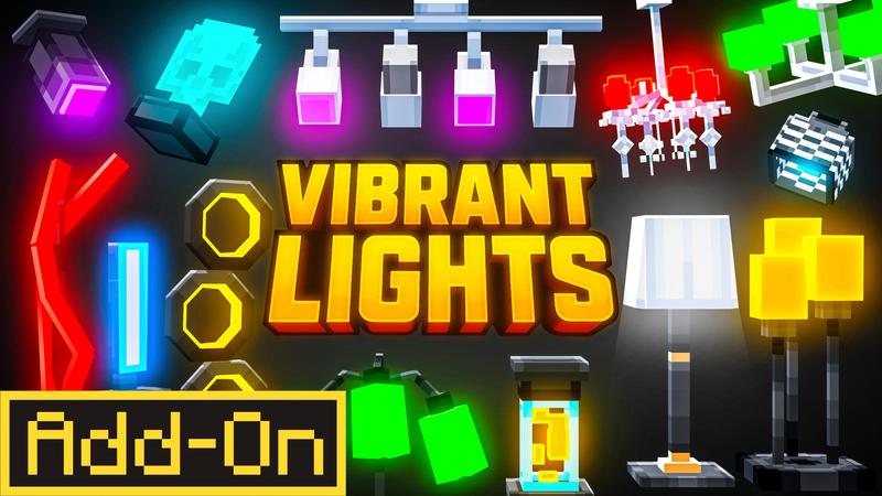 Vibrant Lights Add-On on the Minecraft Marketplace by Architects Edge