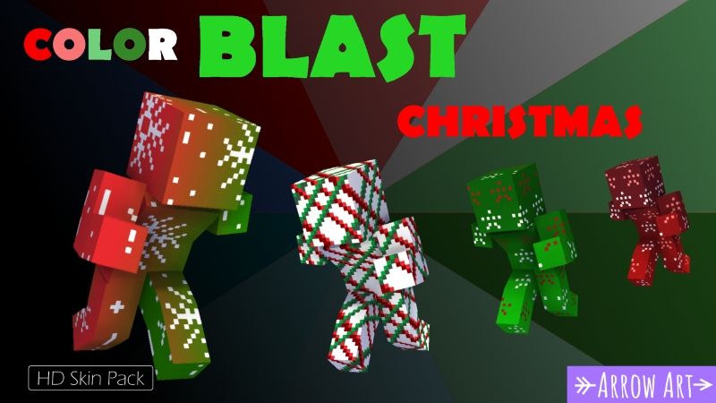 Color Blast: Christmas on the Minecraft Marketplace by Arrow Art Games