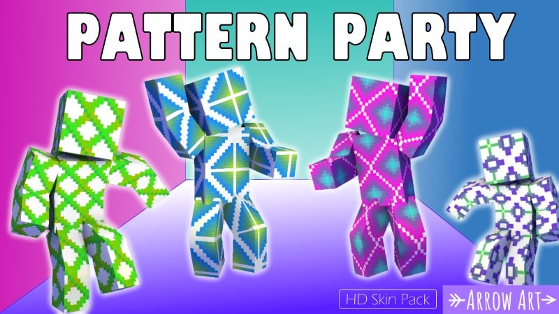 Pattern Party on the Minecraft Marketplace by Arrow Art Games