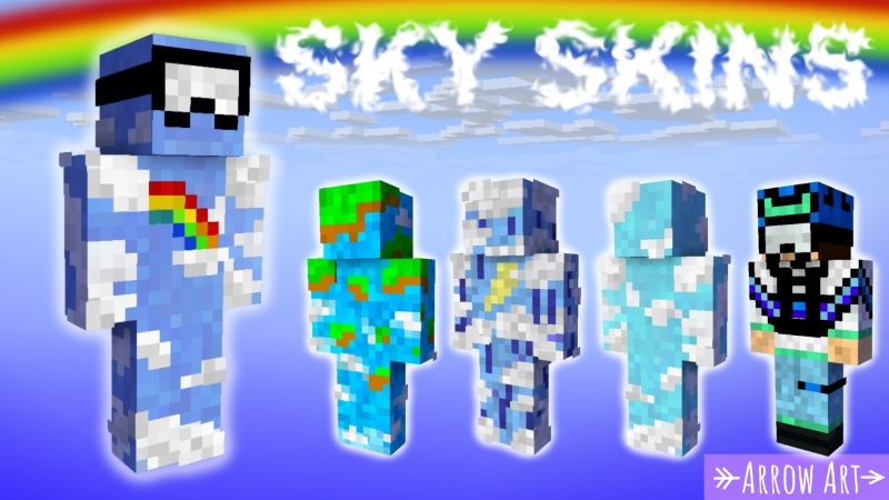 Sky Skins on the Minecraft Marketplace by Arrow Art Games