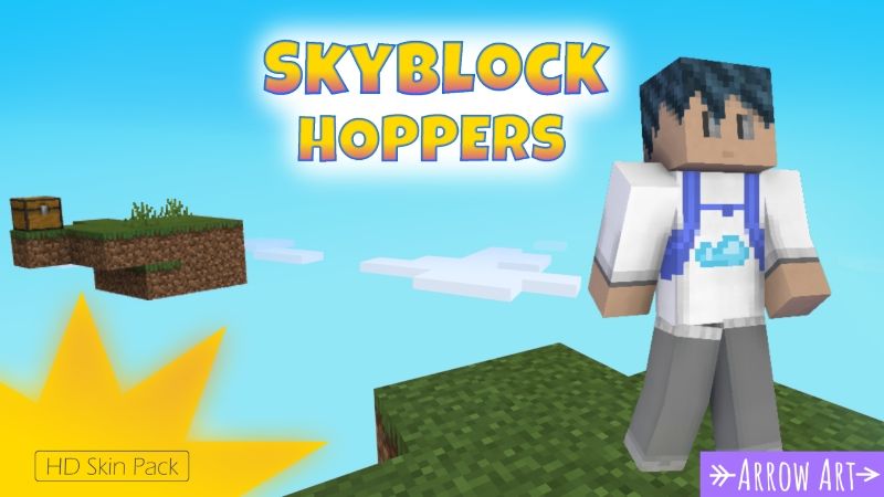 Skyblock Hoppers on the Minecraft Marketplace by arrow-art-games