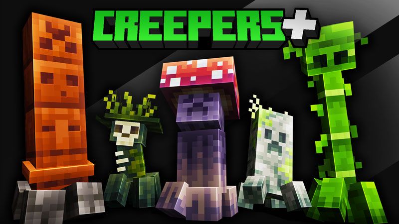 Creepers+ on the Minecraft Marketplace by ascent