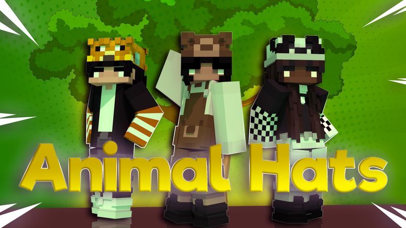 Animal Hats on the Minecraft Marketplace by Asiago Bagels