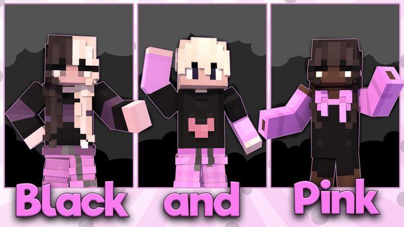 Black & Pink on the Minecraft Marketplace by Asiago Bagels