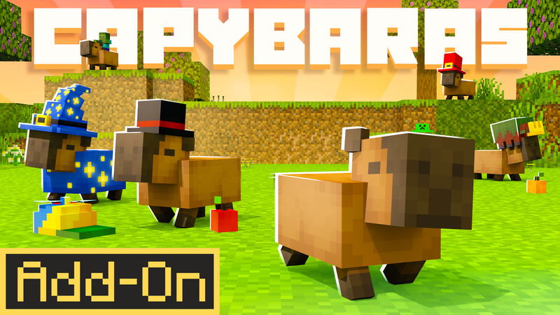 Capybaras Add-On on the Minecraft Marketplace by Asiago Bagels