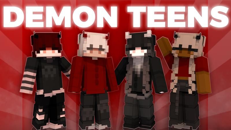 Demon Teens on the Minecraft Marketplace by Asiago Bagels