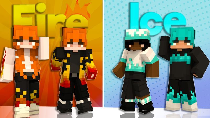 Fire and Ice on the Minecraft Marketplace by Asiago Bagels