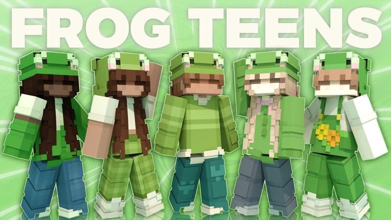 Frog Teens on the Minecraft Marketplace by Asiago Bagels