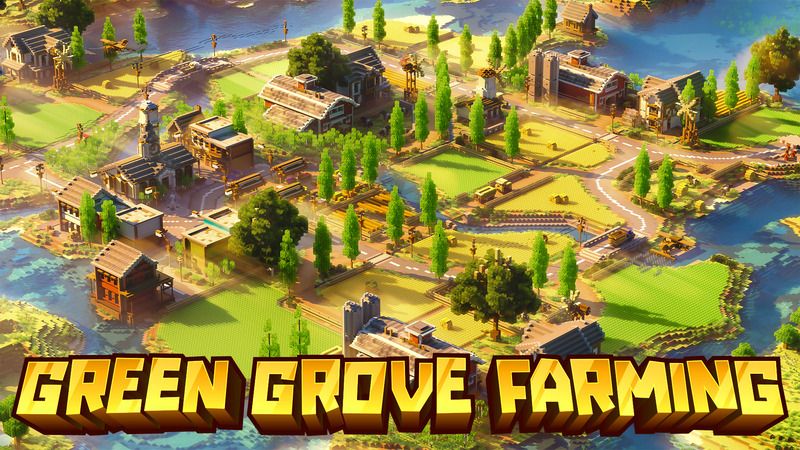 Green Grove Farming on the Minecraft Marketplace by Asiago Bagels