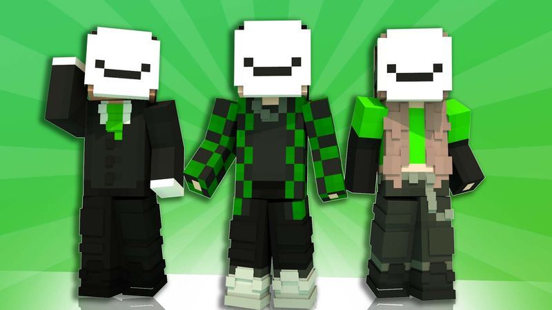 Green Smiles 2 on the Minecraft Marketplace by asiago-bagels