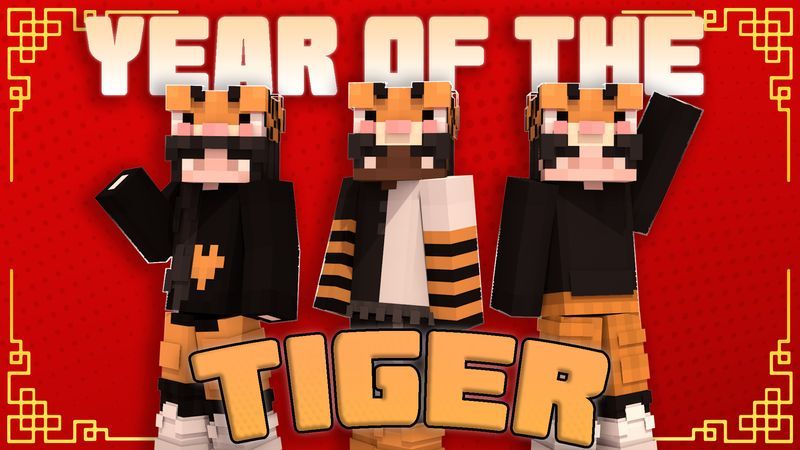 Lunar New Year Tigers on the Minecraft Marketplace by Asiago Bagels