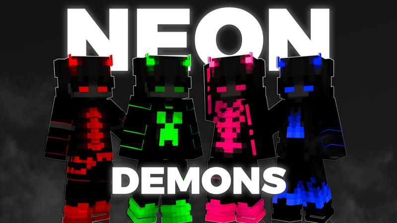 Neon Demons on the Minecraft Marketplace by Asiago Bagels