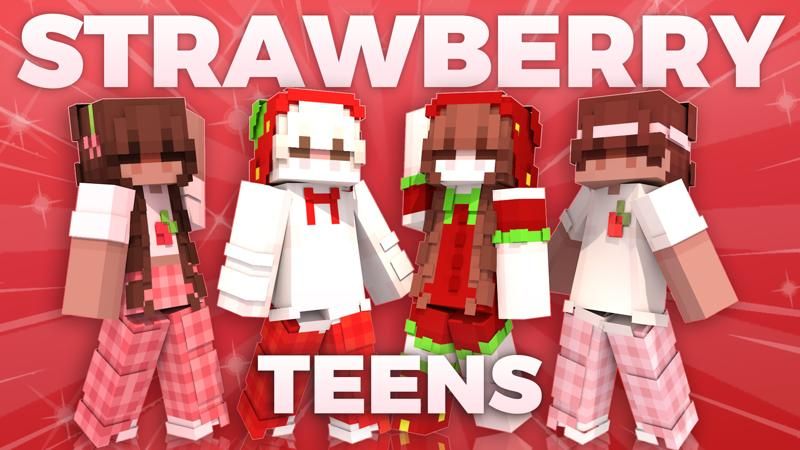 Strawberry Teens on the Minecraft Marketplace by Asiago Bagels