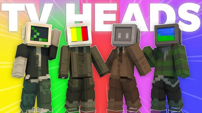 TV Heads on the Minecraft Marketplace by asiago-bagels