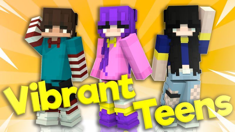 Vibrant Teens on the Minecraft Marketplace by Asiago Bagels