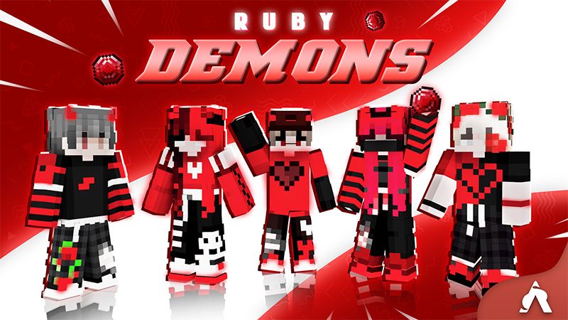 Ruby Demons on the Minecraft Marketplace by atheris-games