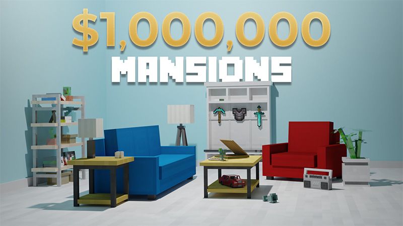 $1,000,000 Mansions on the Minecraft Marketplace by Aurrora