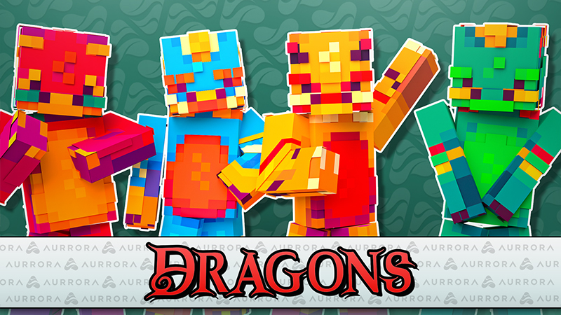 Dragons on the Minecraft Marketplace by Aurrora