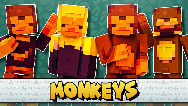 Monkeys on the Minecraft Marketplace by Aurrora