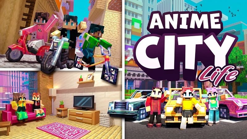 Anime City Life on the Minecraft Marketplace by BBB Studios