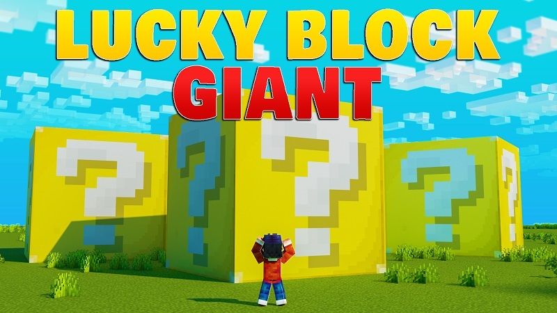 Lucky Block Giant on the Minecraft Marketplace by BBB Studios