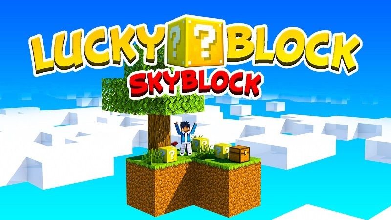 Lucky Block Skyblock on the Minecraft Marketplace by BBB Studios