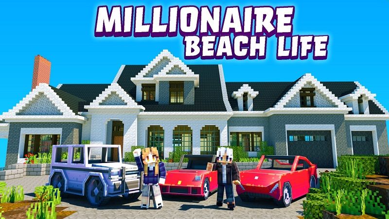 Millionaire Beach Life on the Minecraft Marketplace by BBB Studios