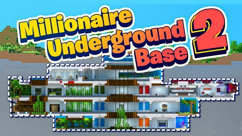 Millionaire Underground Base 2 on the Minecraft Marketplace by BBB Studios