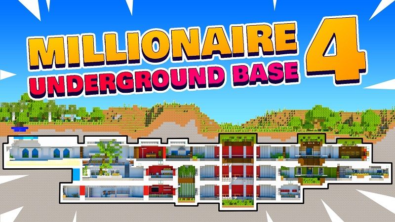 Millionaire Underground Base 4 on the Minecraft Marketplace by BBB Studios