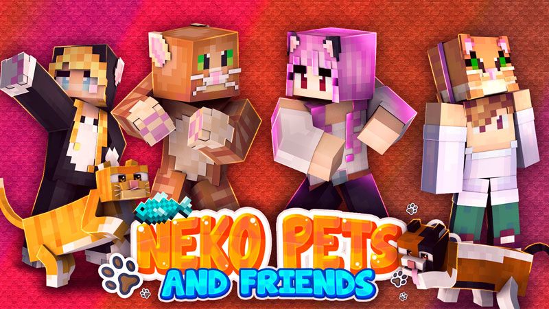 Neko Pets and Friends on the Minecraft Marketplace by BBB Studios