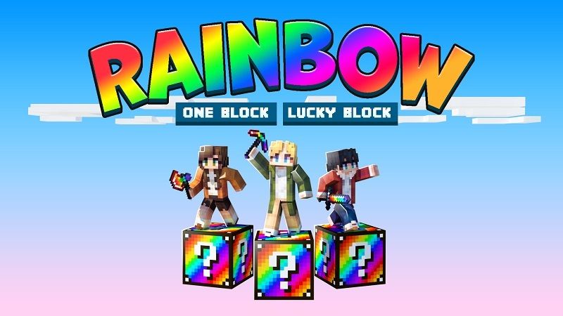 Rainbow One Block Lucky Block