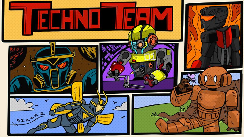 Techno Team on the Minecraft Marketplace by BBB Studios